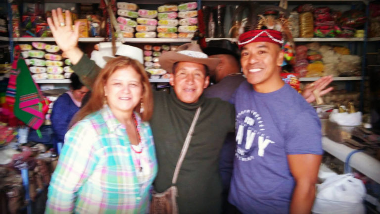 Shaman at Shaman's market Cusco Peru Spiritual Journey