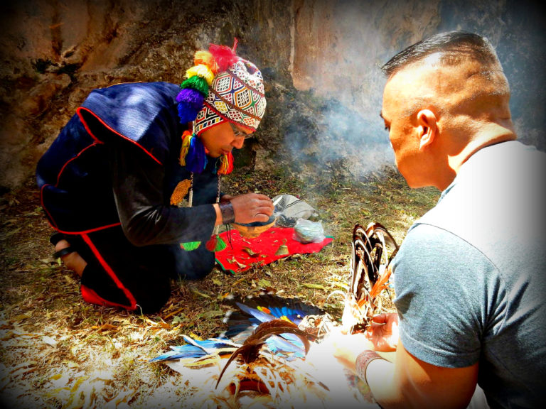 Ceremony with Shaman Cusco Peru Spiritual Journey Cindy Eyler